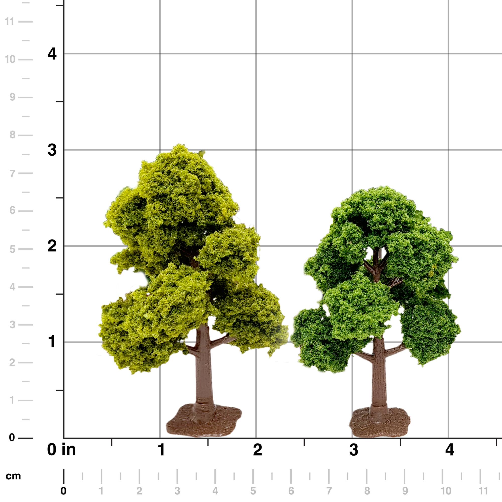JTT Scenery Products Super Scenic Mini Deciduous Trees, 12ct.
